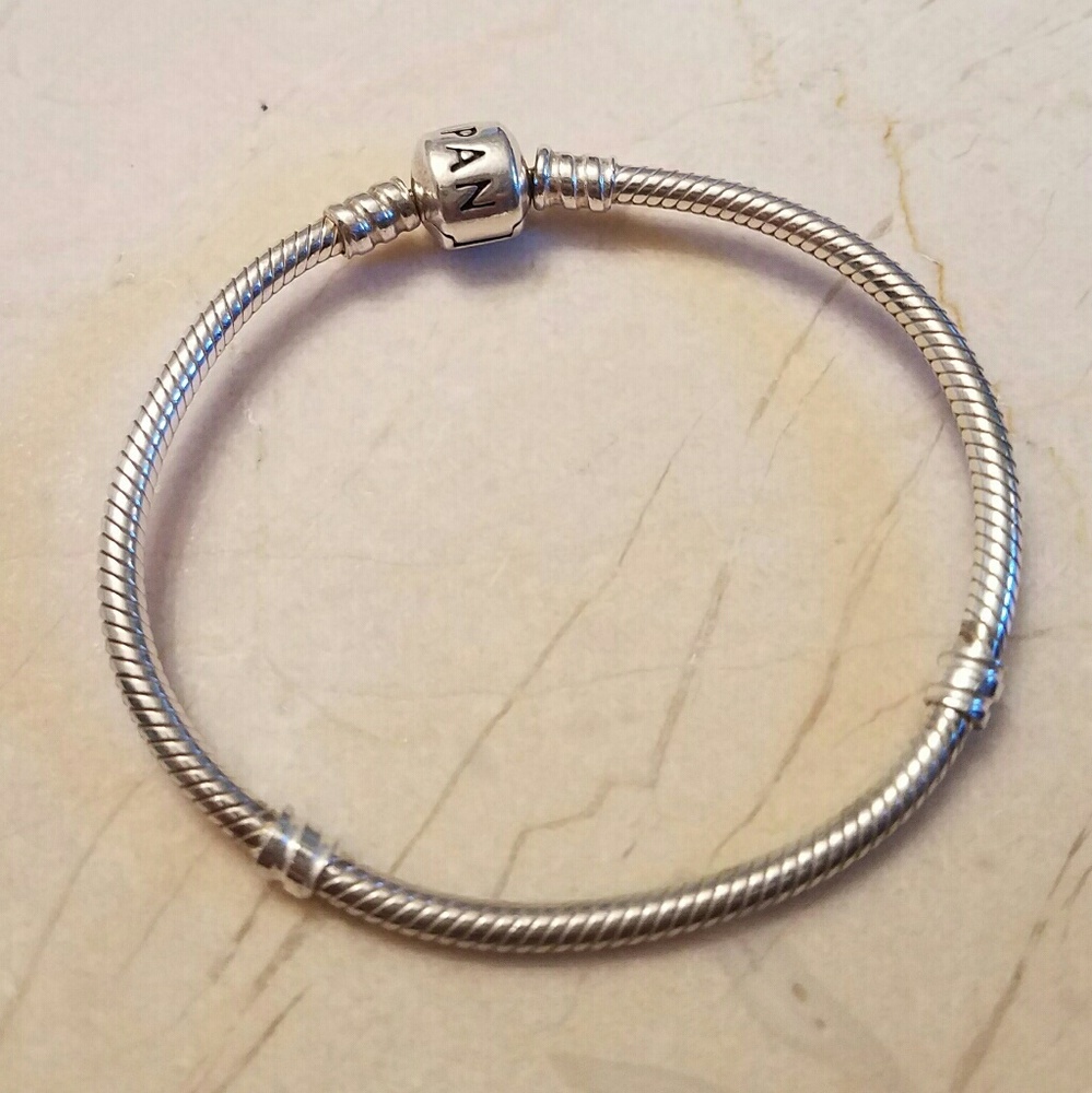 Pandora Sterling Silver Barrel Clasp (authentic)