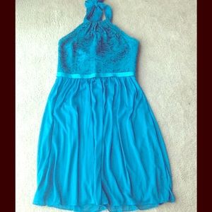 David's Bridal Malibu bridesmaid dress