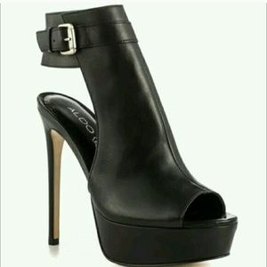 Black aldo heels