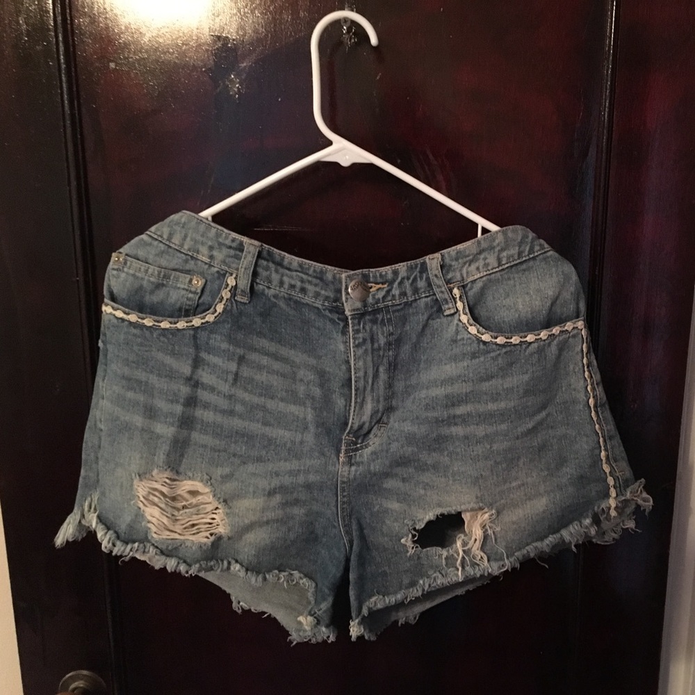Free People Jean Shorts Cut Off's sz 31