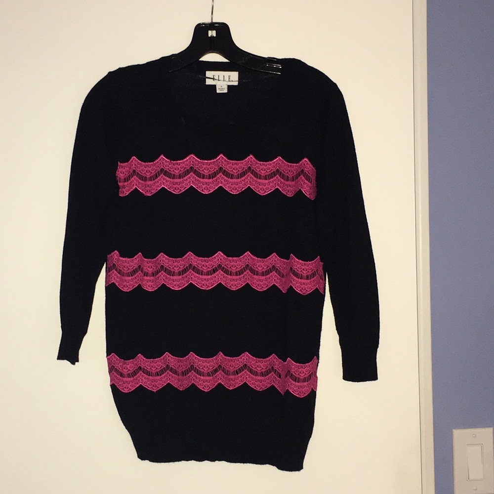 Elle Lace sweater