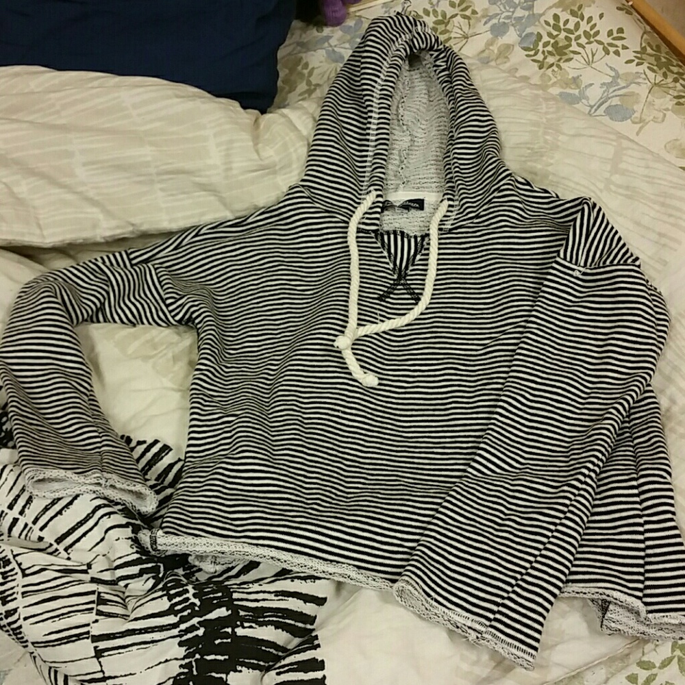 Crop top sweatshirt