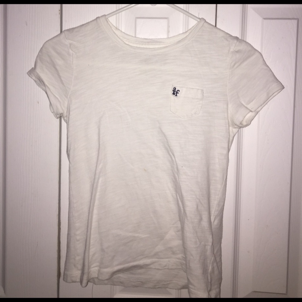 White Tee with Pocket
