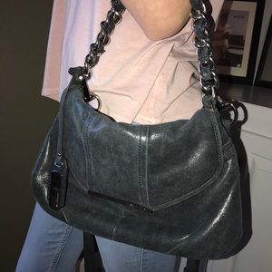 B. Makowsky Crossbody Bag w/Chain Shoulder Strap