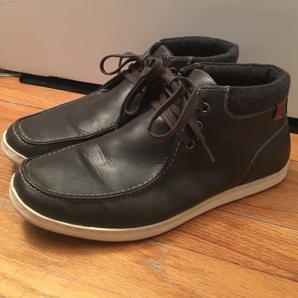 Aldo High Top Faux Leather Size 10