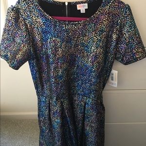 Rare Unicorn LuLaRoe Amelia Elegant Dress