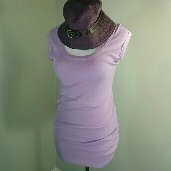 Victoria's Secret Tops - Victorias Secret, Lavender ruched side tank