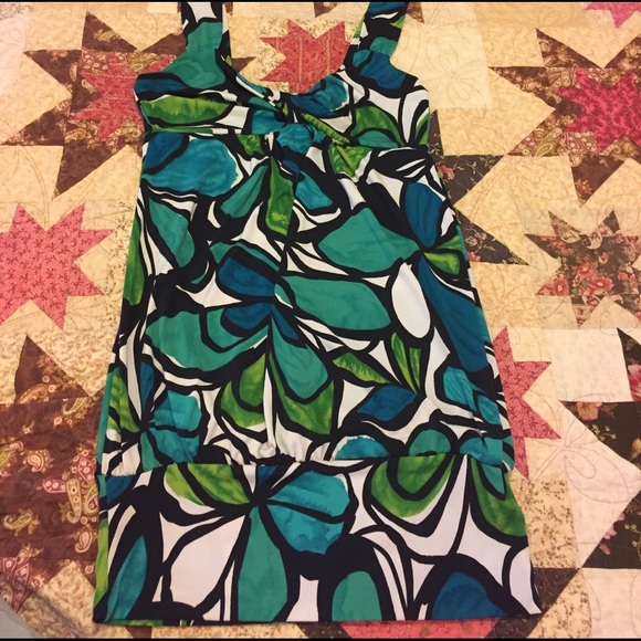 B.Moss Clothing Co rich floral dress - Picture 1 of 7
