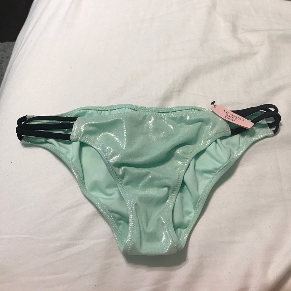 Sparkly mint bottoms
