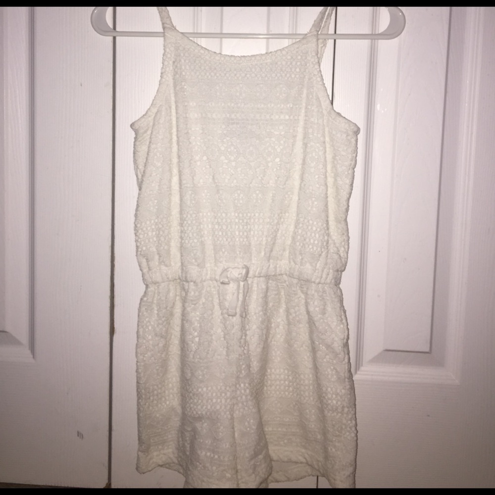 White Romper