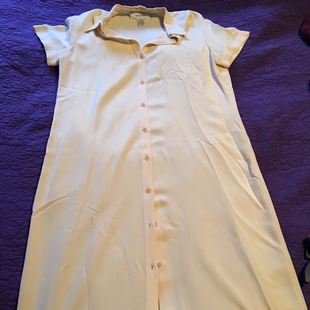 New long silk dress