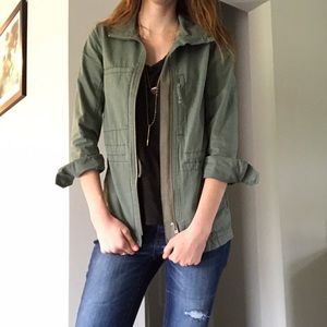 Madewell fleet jacket in desert olive