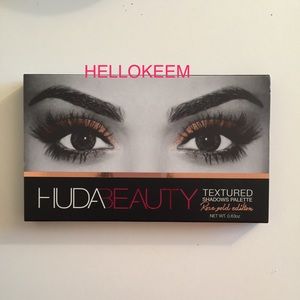 Huda Beauty Rose Gold Palette NEVER USED