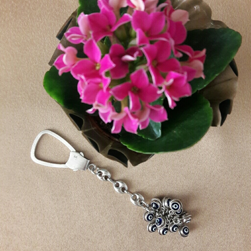 Evileye keychain with bracelet