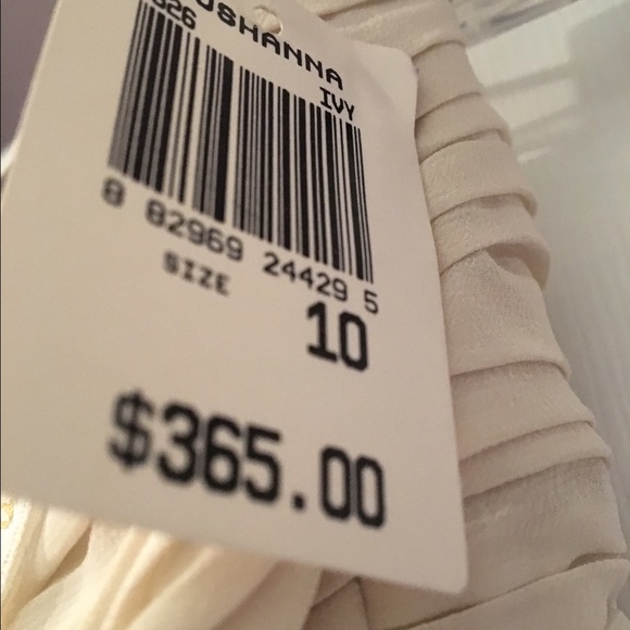 NWT Shoshanna strapless ivory dress - Picture 2 of 3