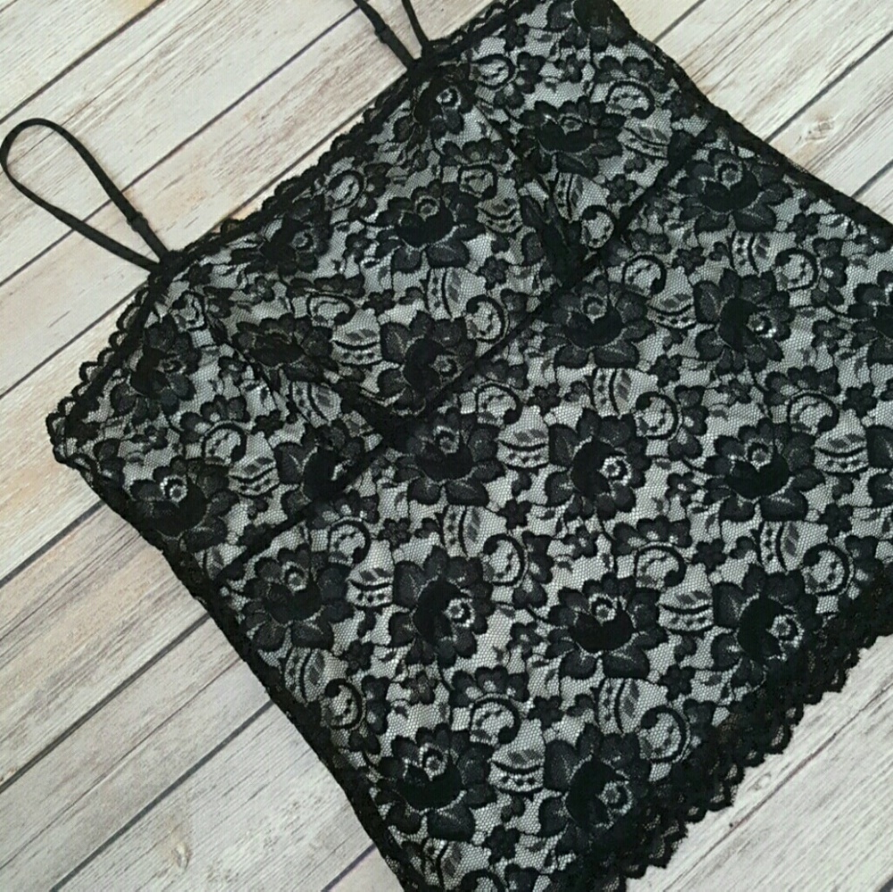 Black Lacey Camisole