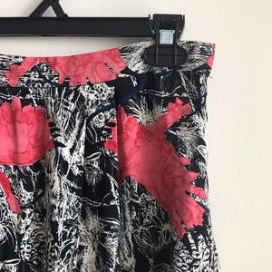 & other stories floral mini skirt