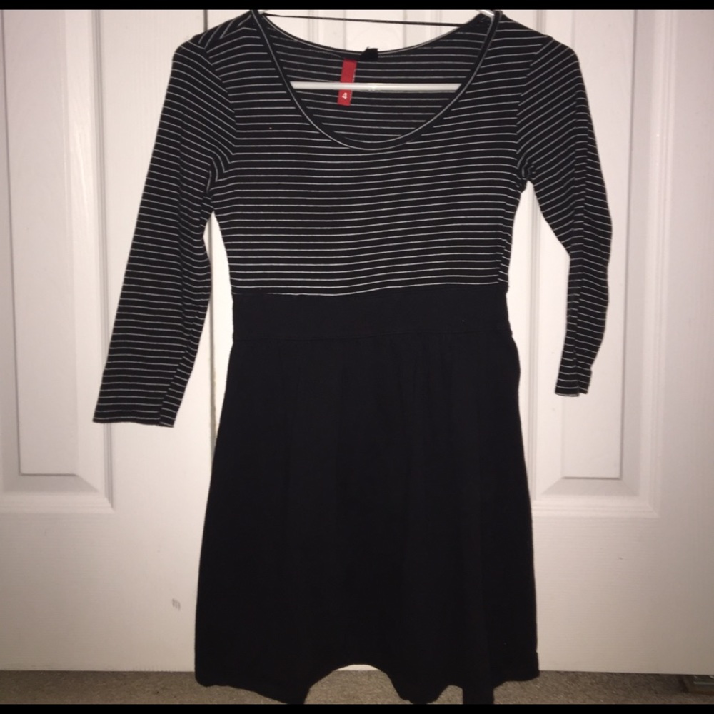 Black and White Dress