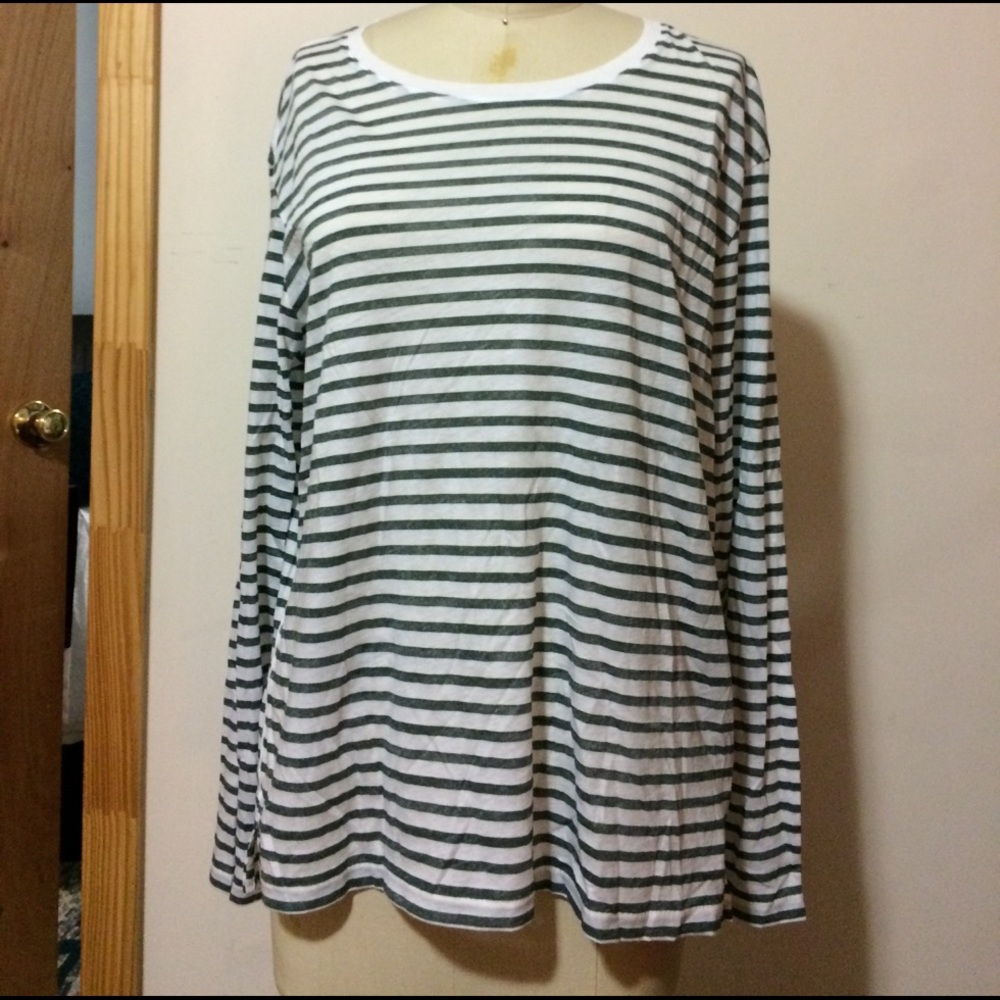 Tommy Hilfiger LS Stripe Tee