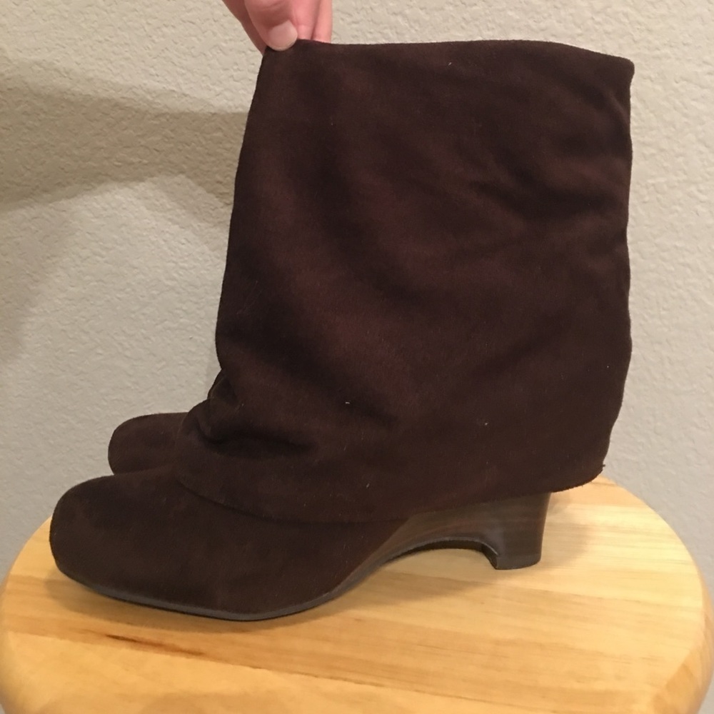 Suede Booties
