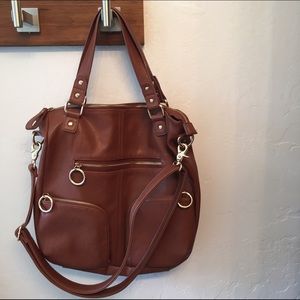 Brown Satchel Bag from Urban Outfitters