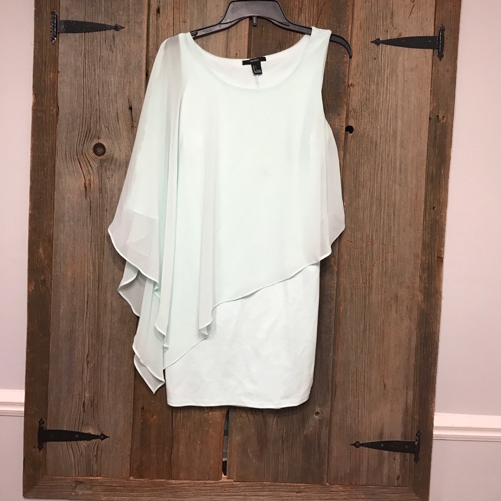 Mint color dress