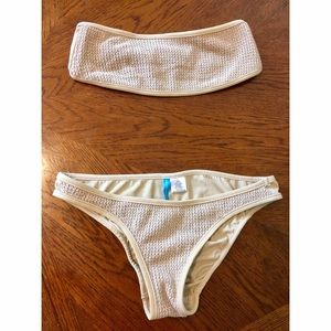 BCBGMaxazria two piece bathing suit.