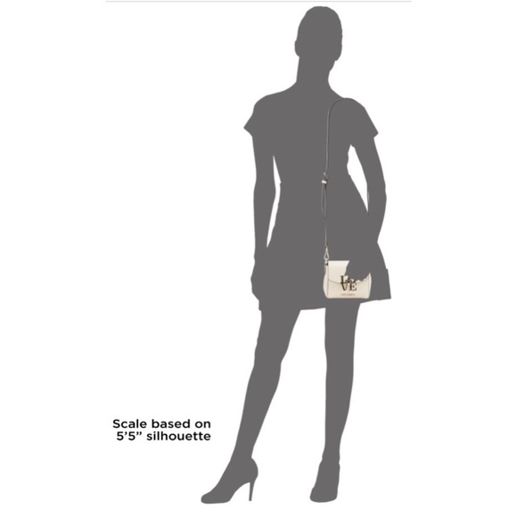 ⚡️FLASH SALE⚡️HP Moschino LoveLock Ivory Crossbody - Picture 6 of 8