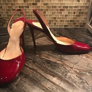 Christian Louboutin patent leather heels