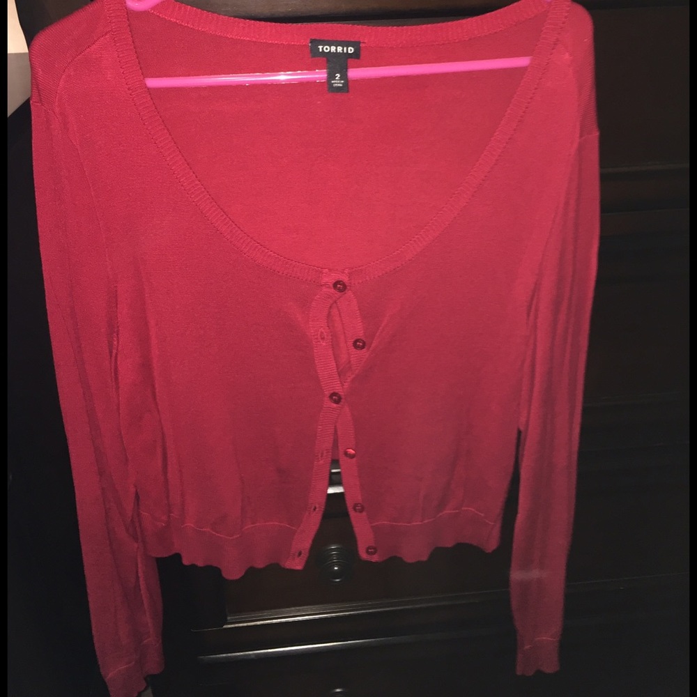 Red sweater