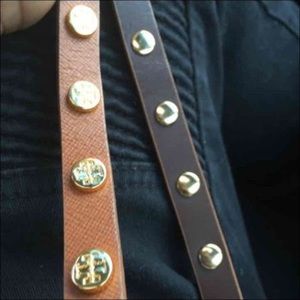Tory burch women's skinny belt