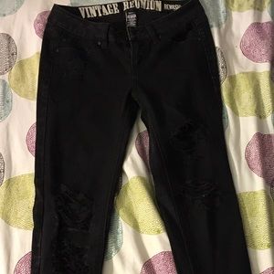 Vintage Reunion Distressed Jeans