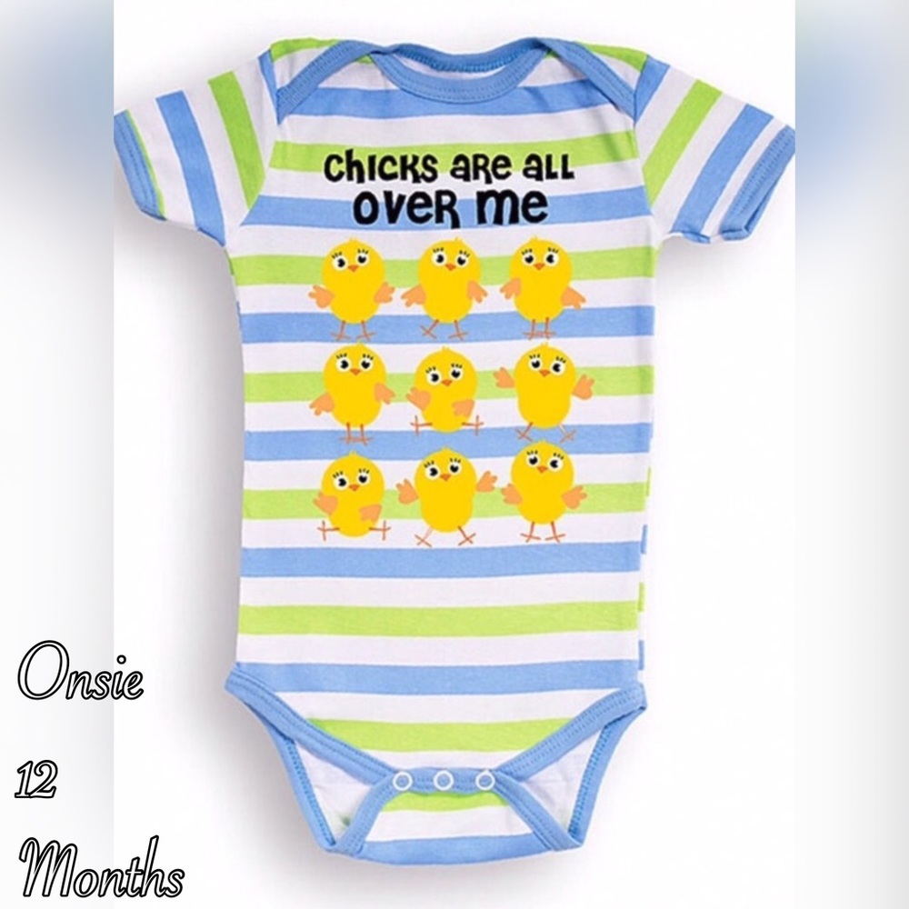  Chicks Onesie