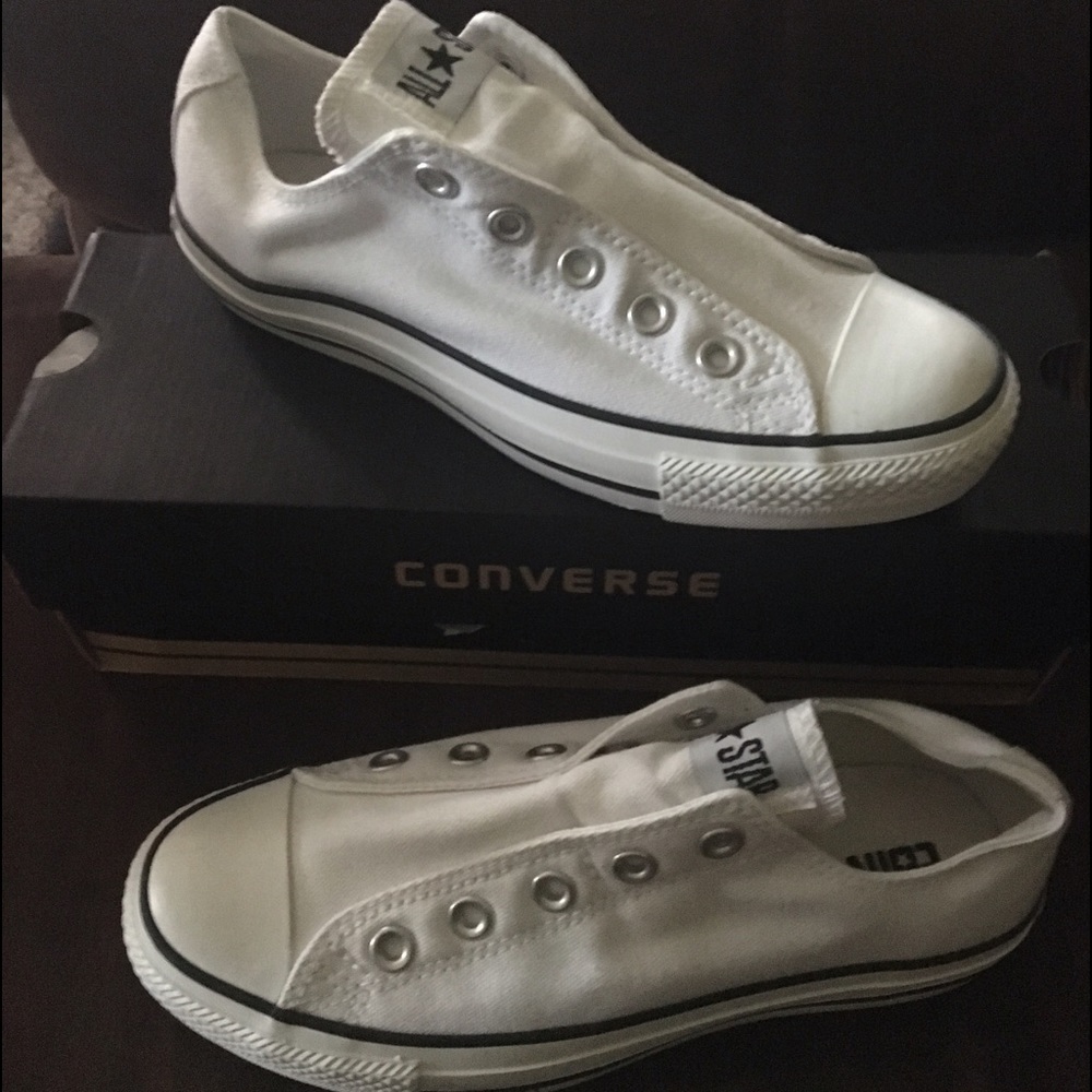 Unisex Converse slip ons