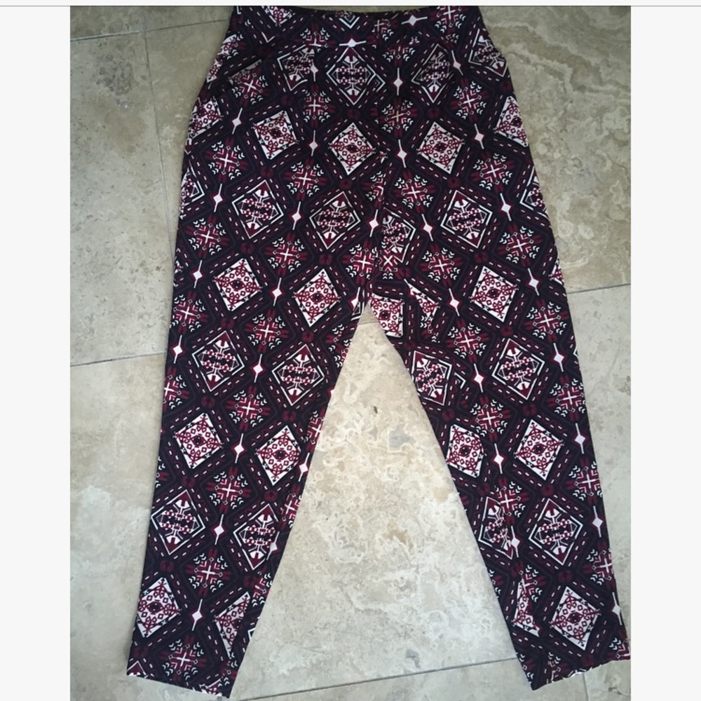 Patterned Trousers