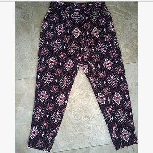 Patterned Trousers
