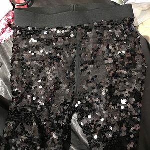 Sequin leggings