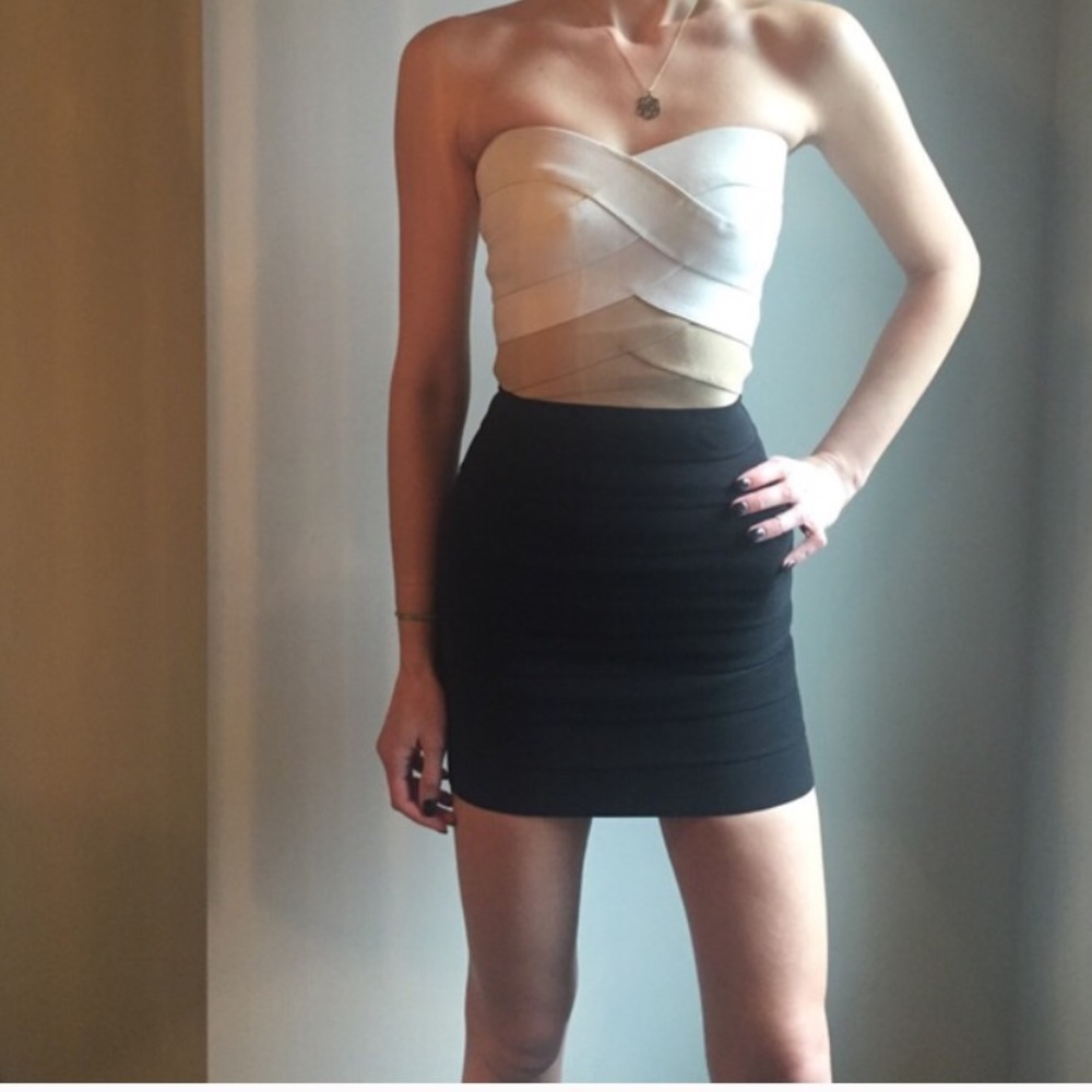 Pleasure Doing Business bandage dress