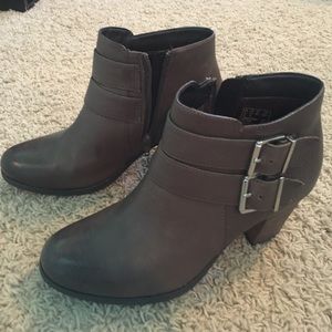Brown booties!