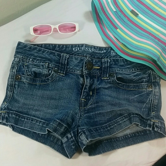 Guess Pants - Guess jean short shorts. Size 27