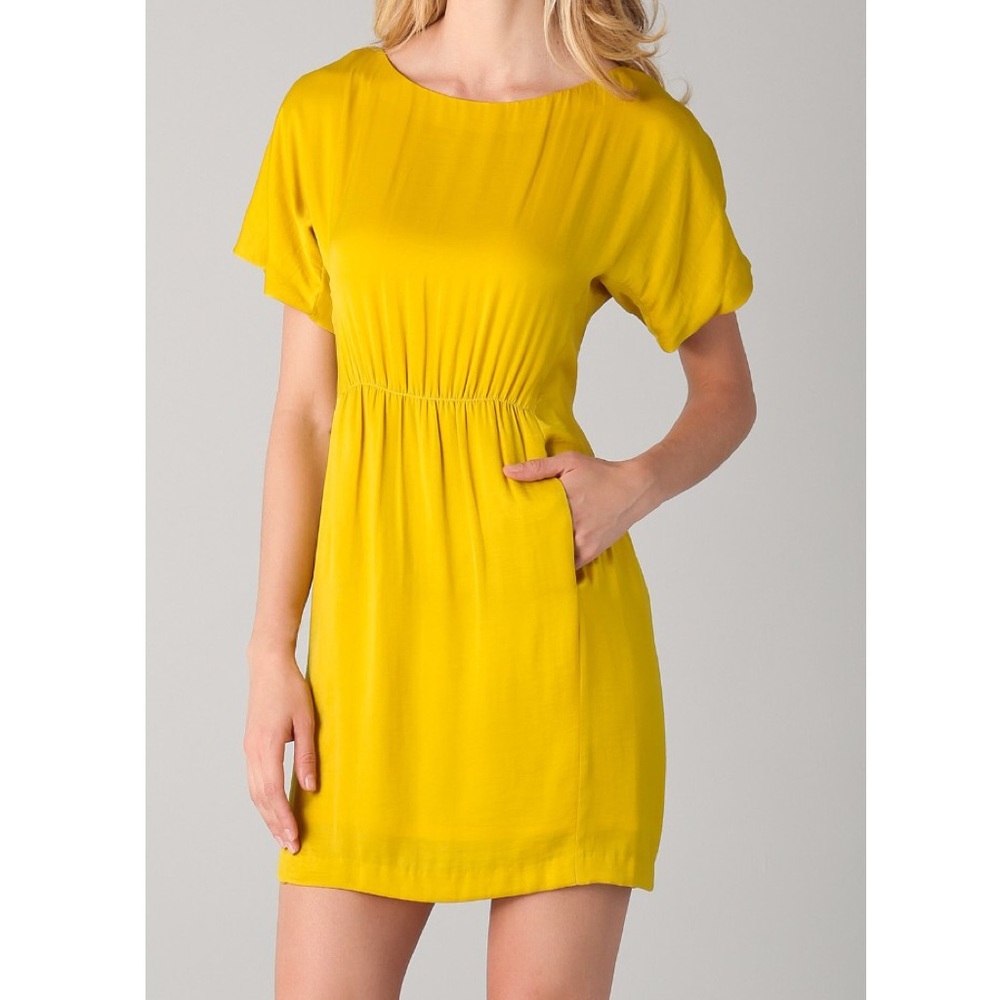 Rag & Bone Dalmeny Dress | Mustard Yellow | Sz 8