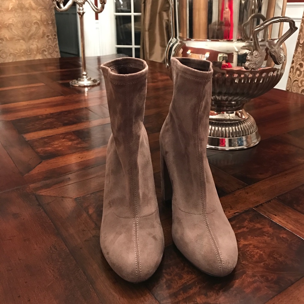 BCBG ankle booties