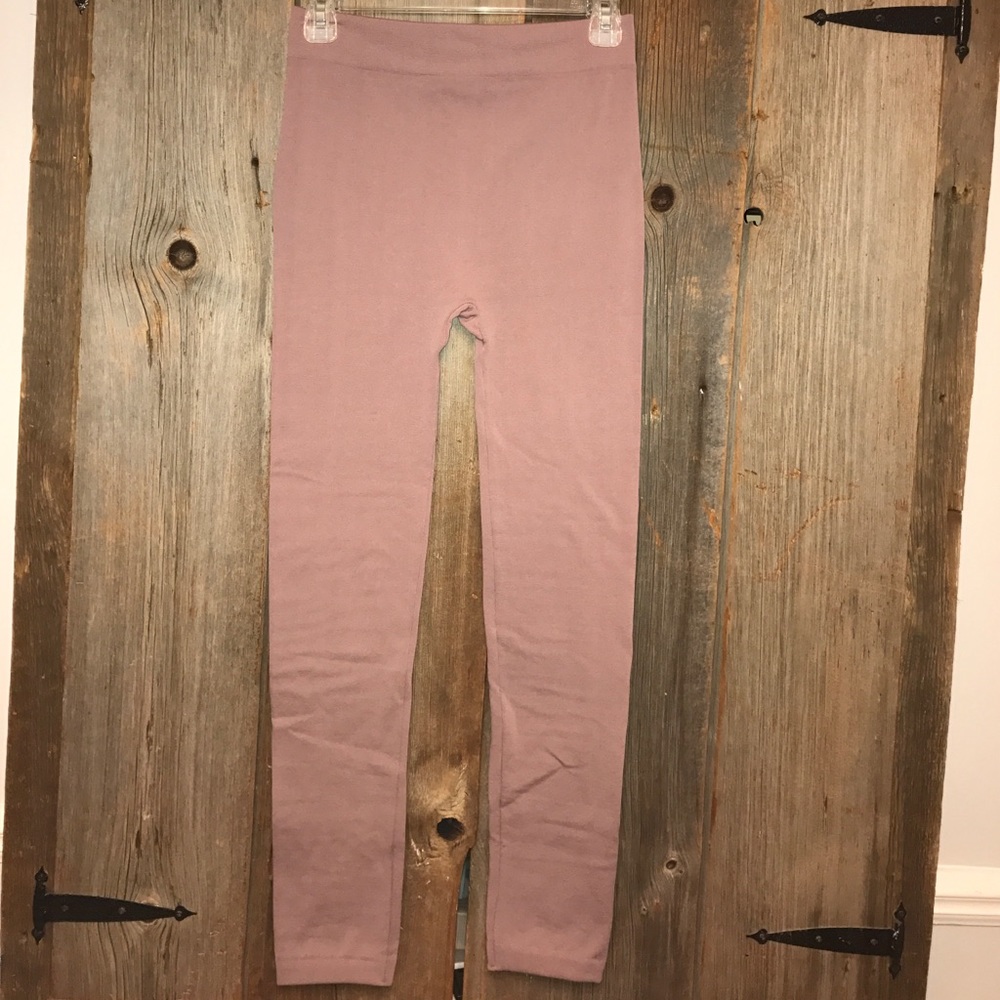 Mauve color leggings
