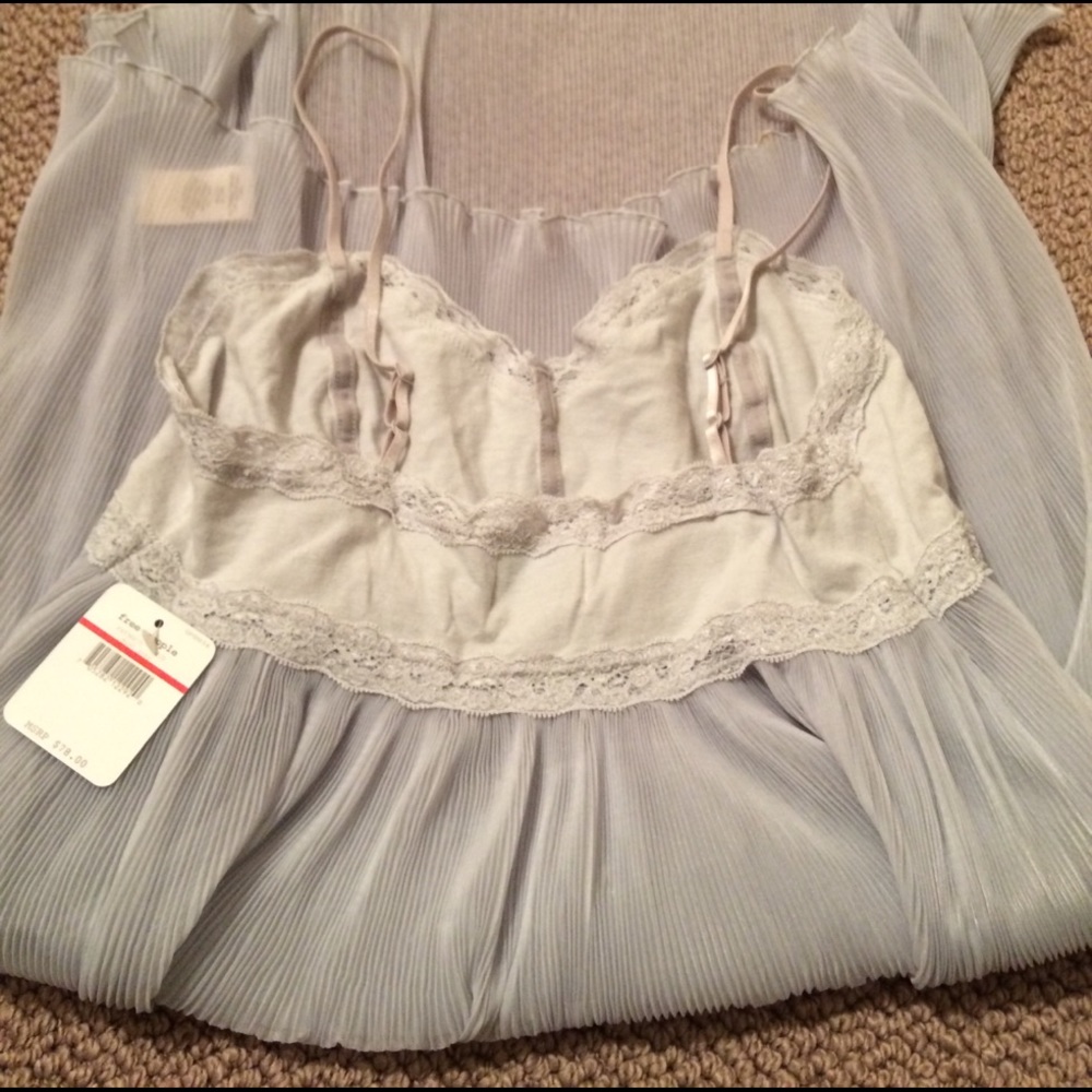 *SOLD*-NWT. Free People pleated slip - Picture 5 of 8