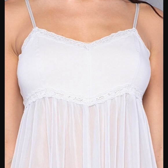 *SOLD*-NWT. Free People pleated slip - Picture 3 of 8