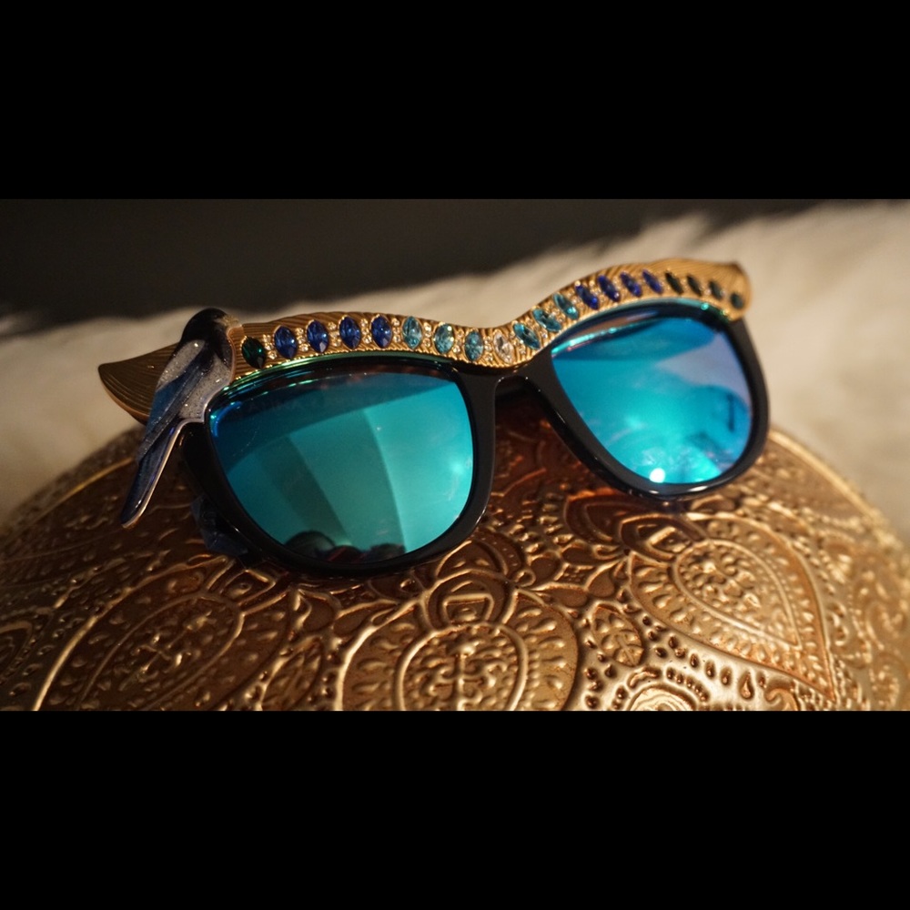 Anna-Karin Karlsson Magpie Cat-Eye Sunglasses