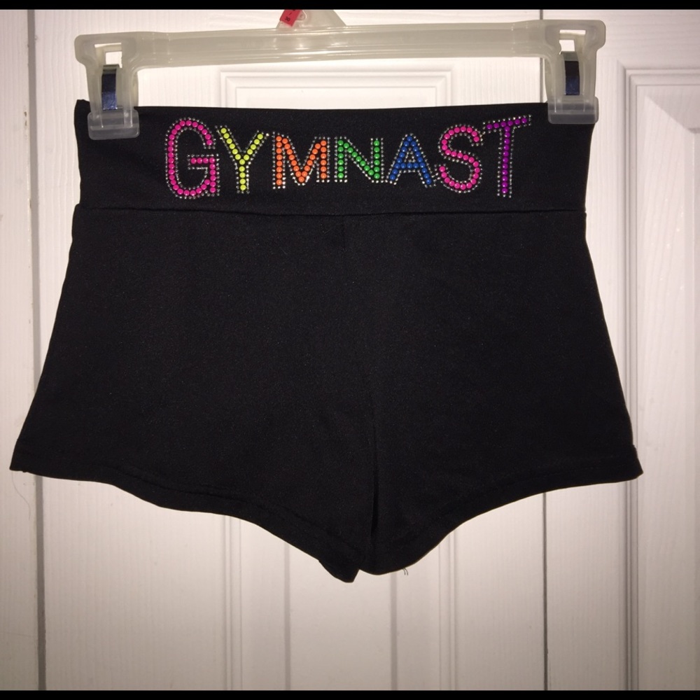 Black Gymnastics Shorts