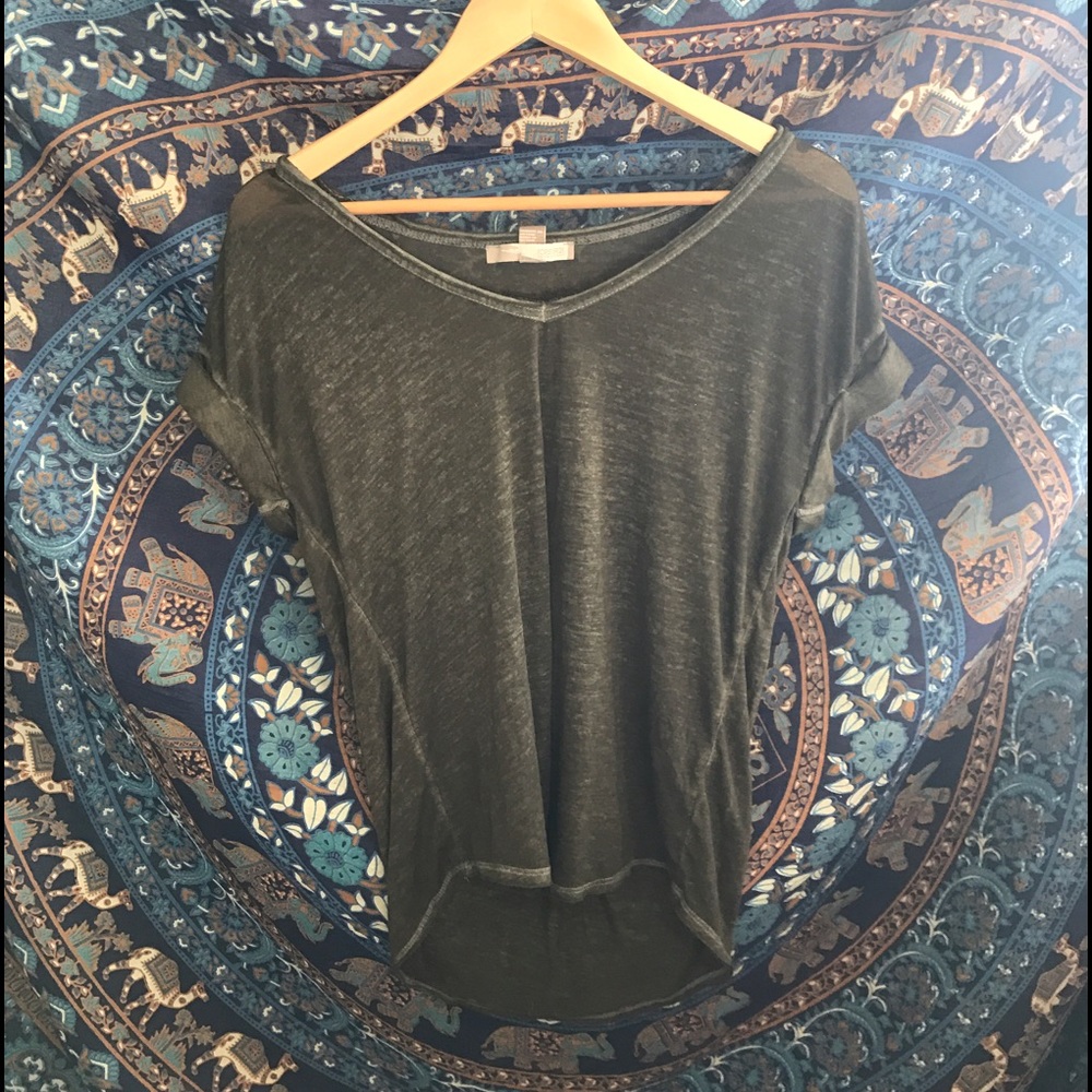 olive green top