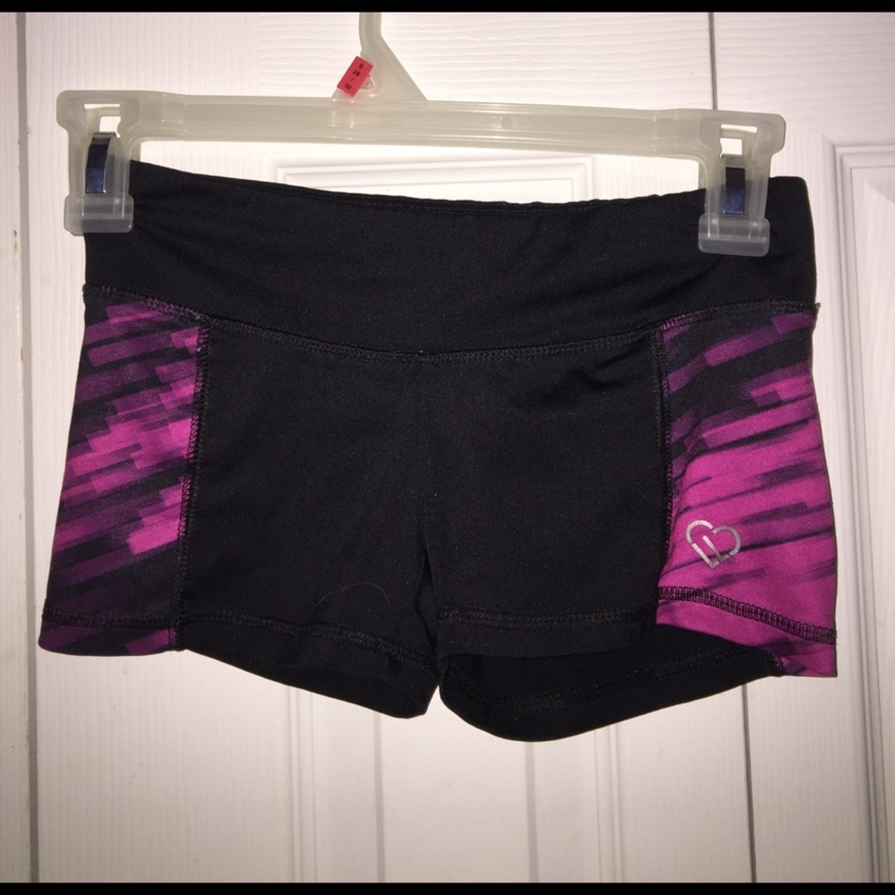 Pink and Black Spandex