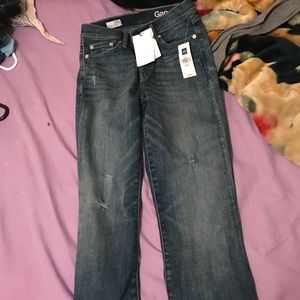 slim straight jeans
